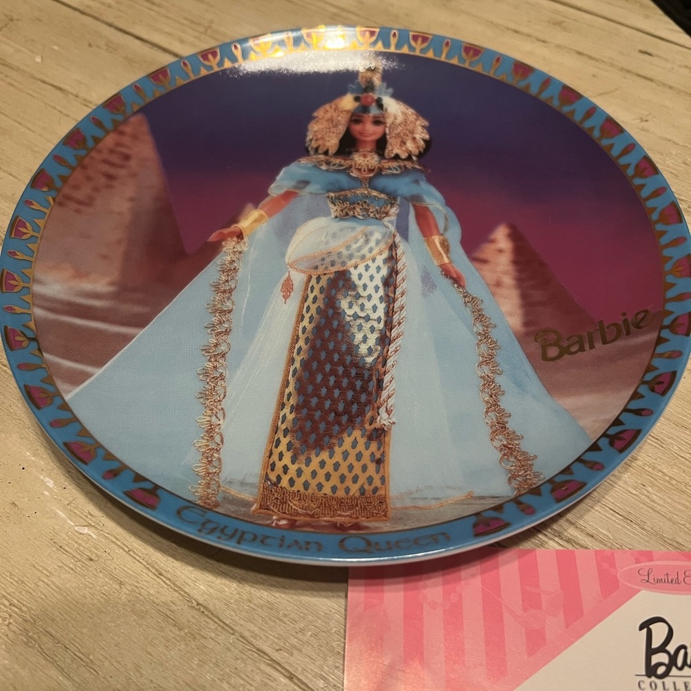 Barbie collection plate